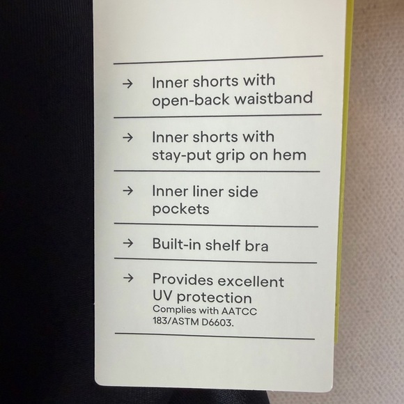 Women's Pleated Active Dress - All In Motion™ Black M - Picture 7 of 12